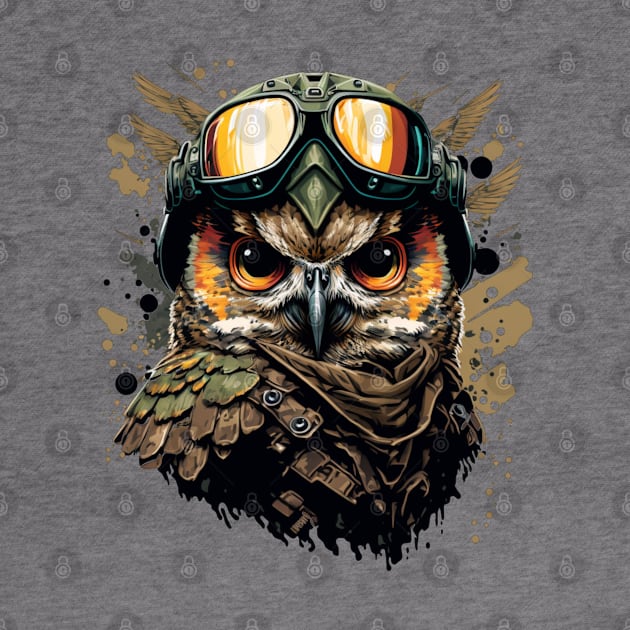 military owl by Mailson